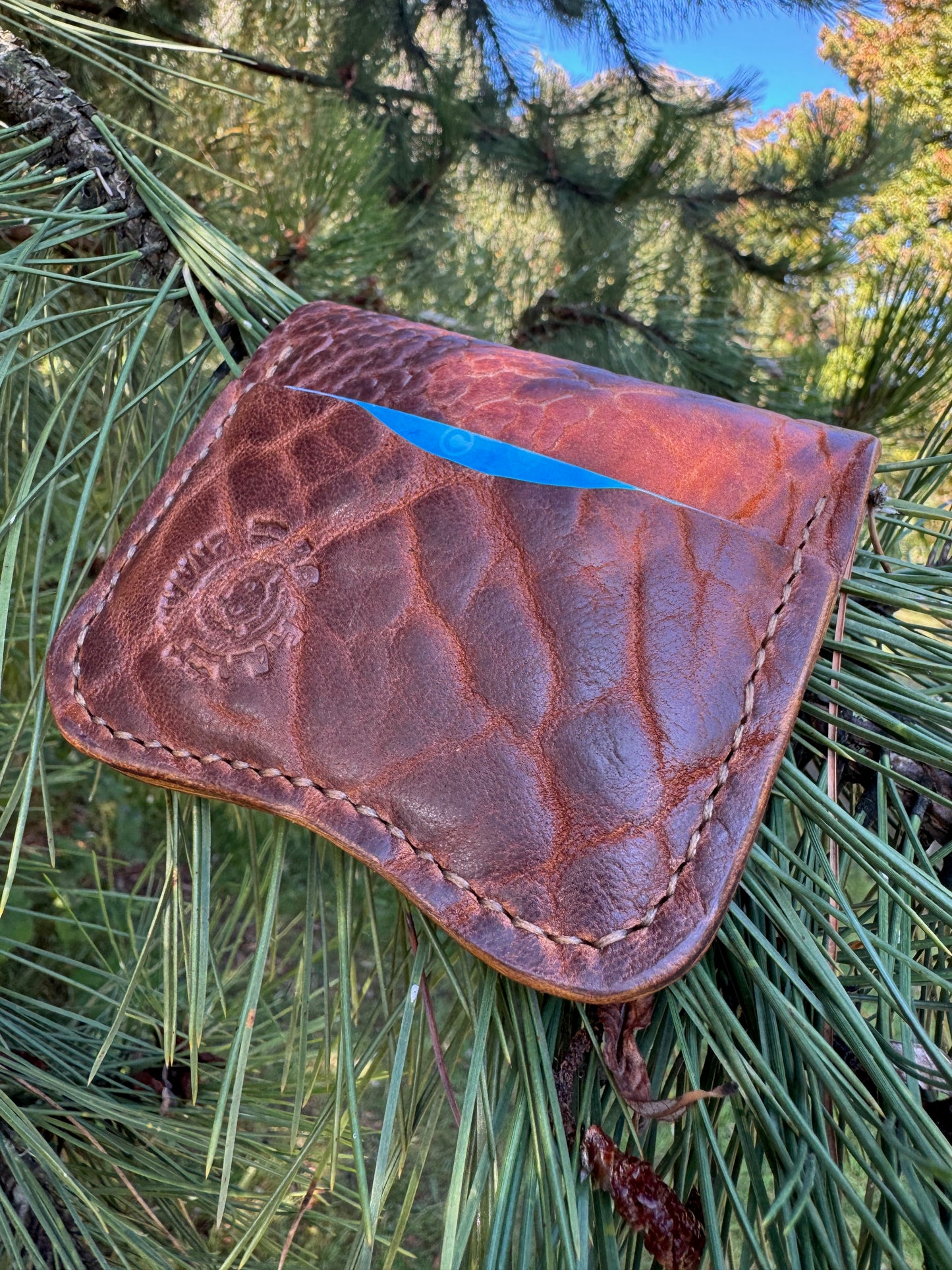 Hip-Po Bison and Horween Dublin wallet
