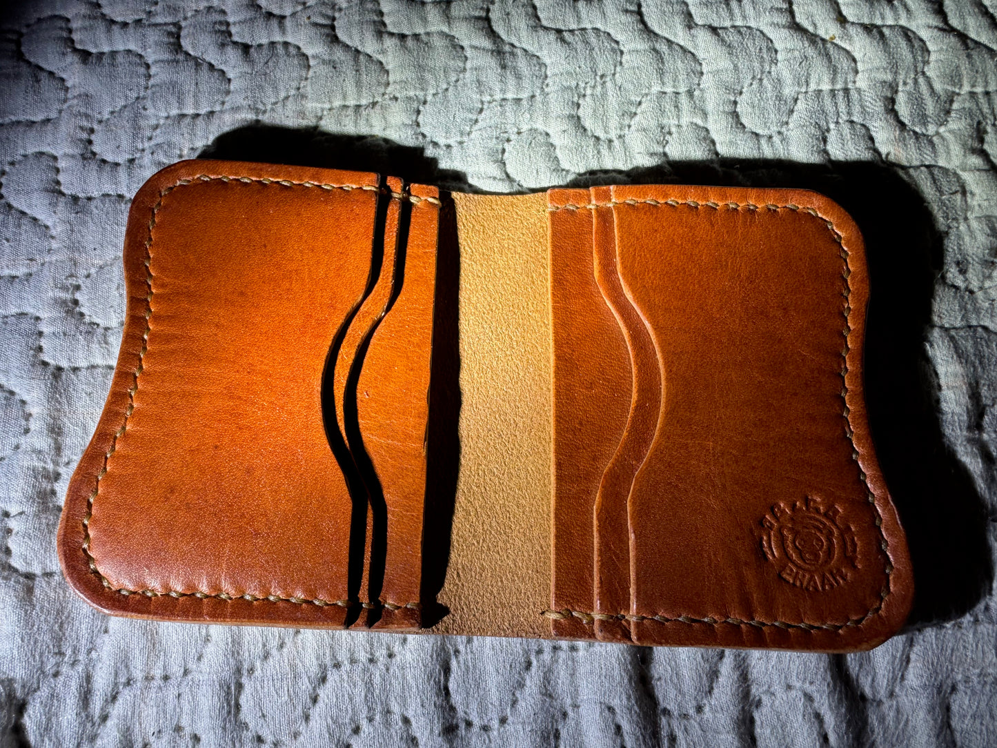 "Bigger" Hip-Po in Horween Dublin English Tan