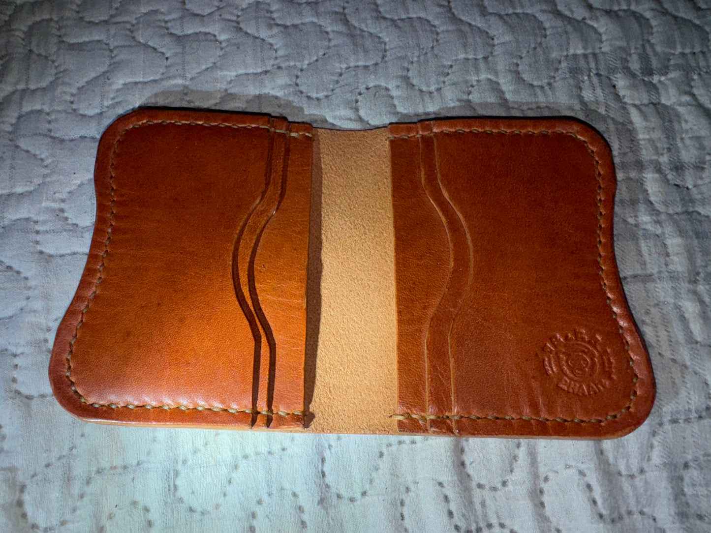 "Bigger" Hip-Po in Horween Dublin English Tan