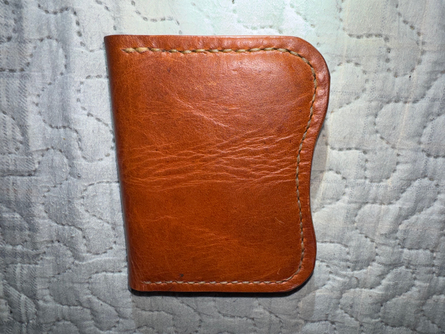 "Bigger" Hip-Po in Horween Dublin English Tan