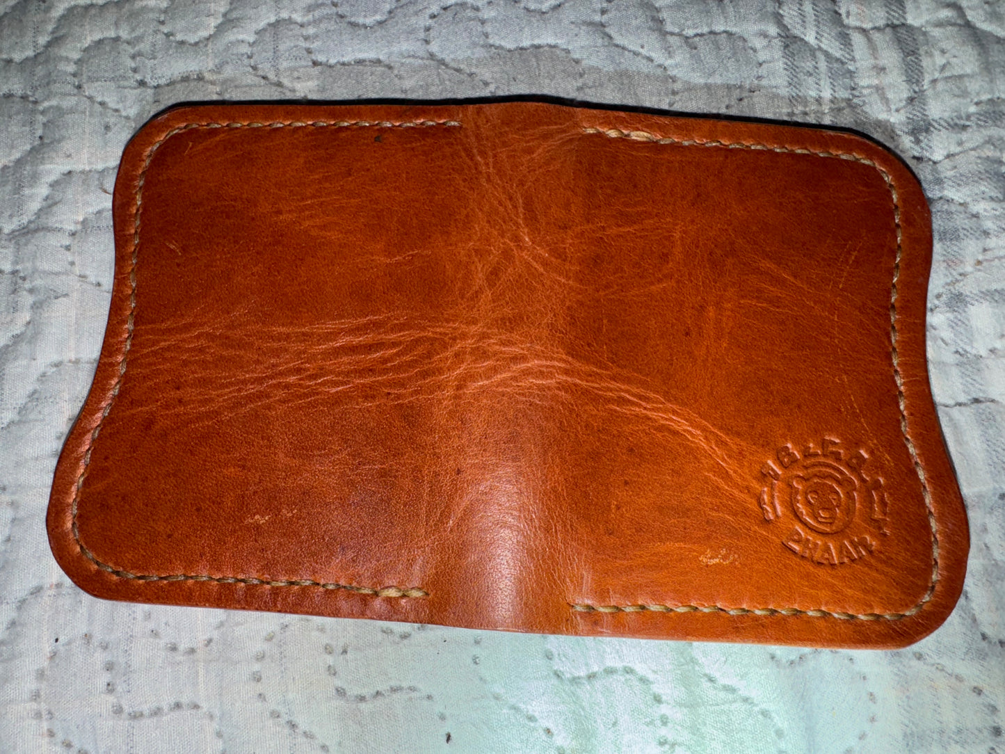 "Bigger" Hip-Po in Horween Dublin English Tan