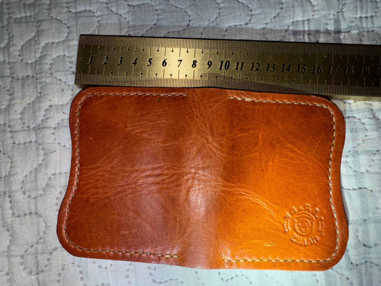 "Bigger" Hip-Po in Horween Dublin English Tan
