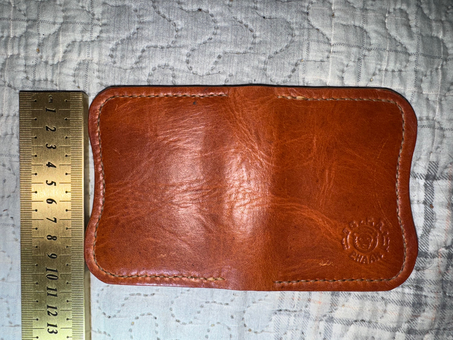 "Bigger" Hip-Po in Horween Dublin English Tan