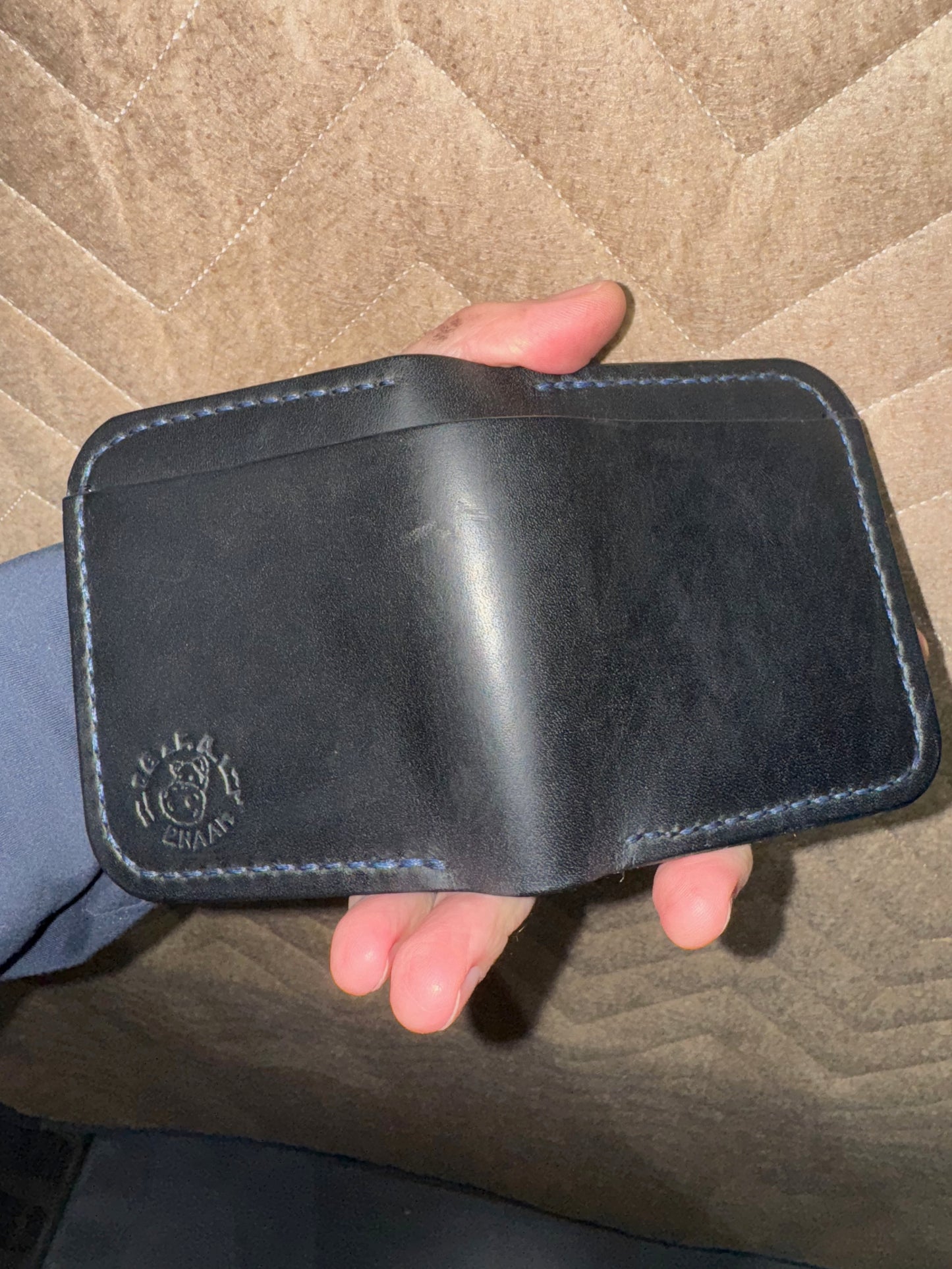 Bifold Horween Dublin in Black wallet