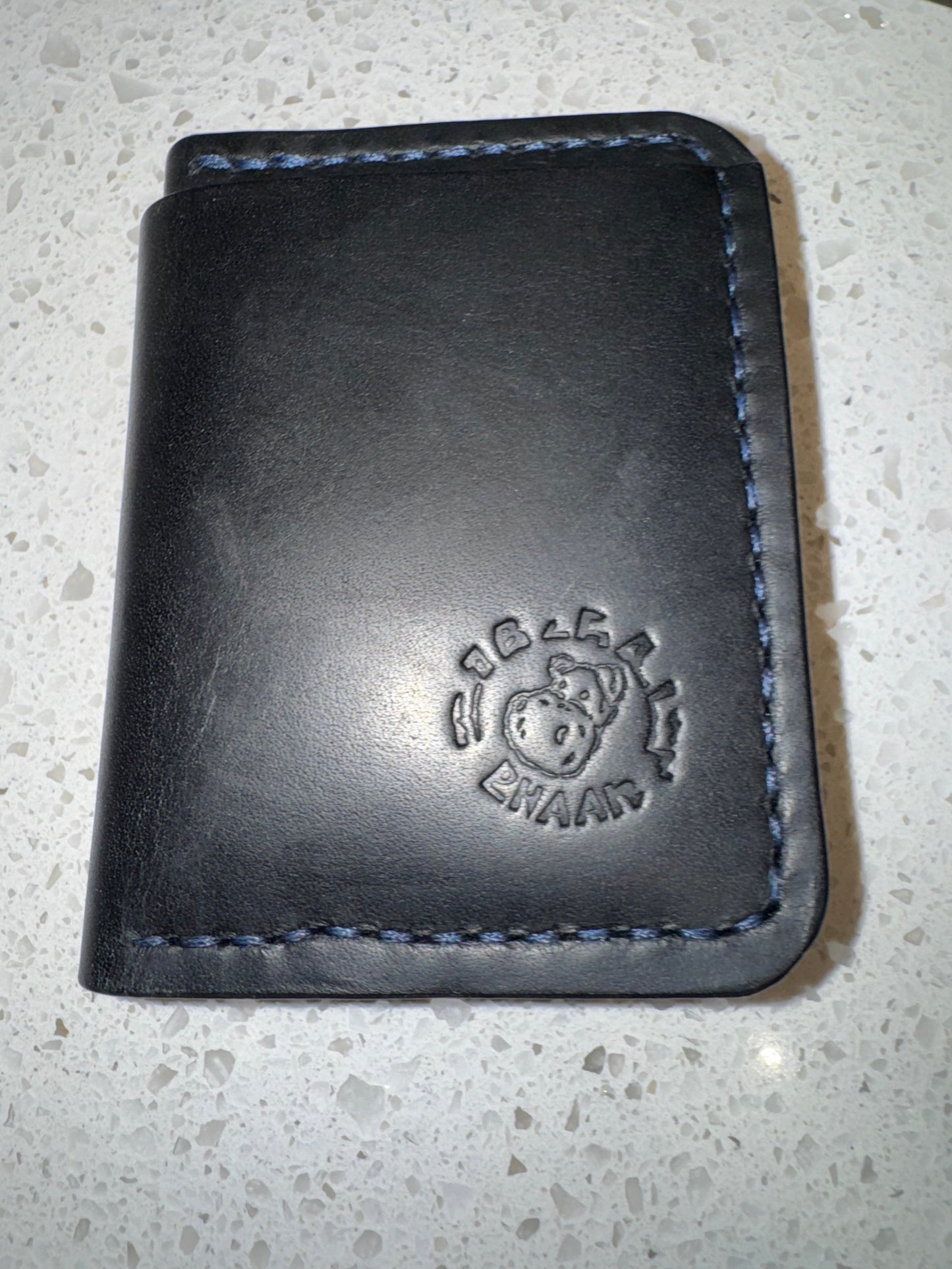 "Quick Draw" Black Horween Dublin with bill pouch