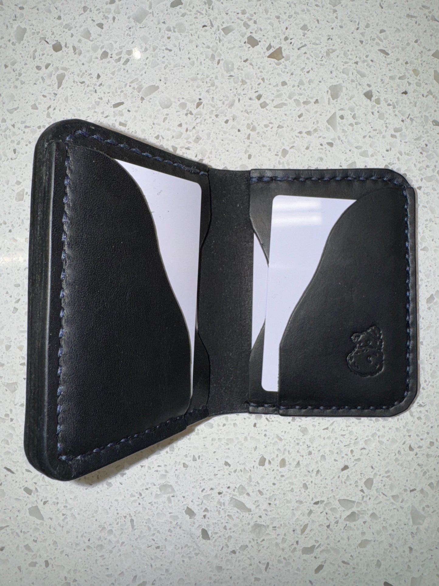 "Quick Draw" Black Horween Dublin with bill pouch