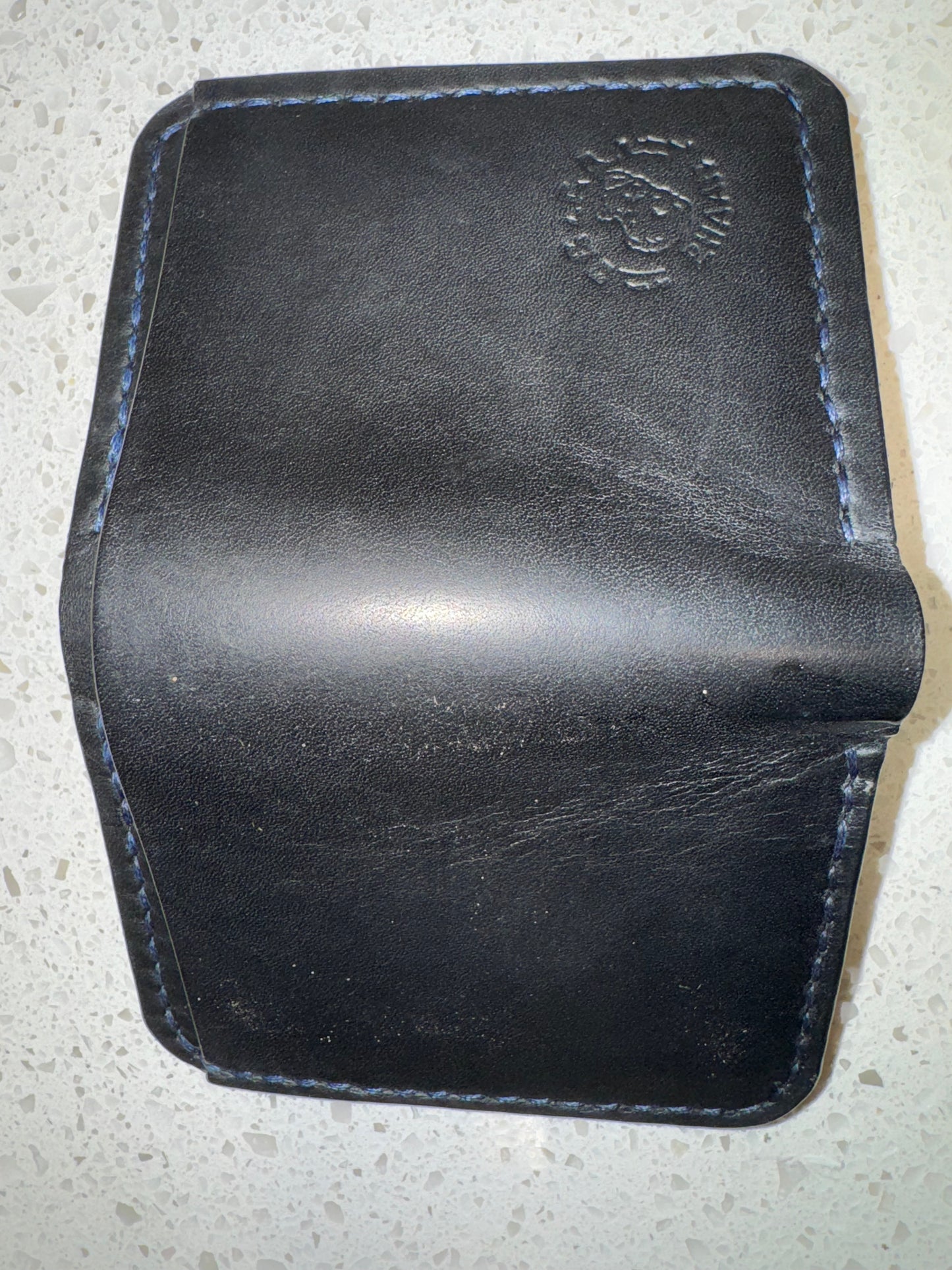 "Quick Draw" Black Horween Dublin with bill pouch