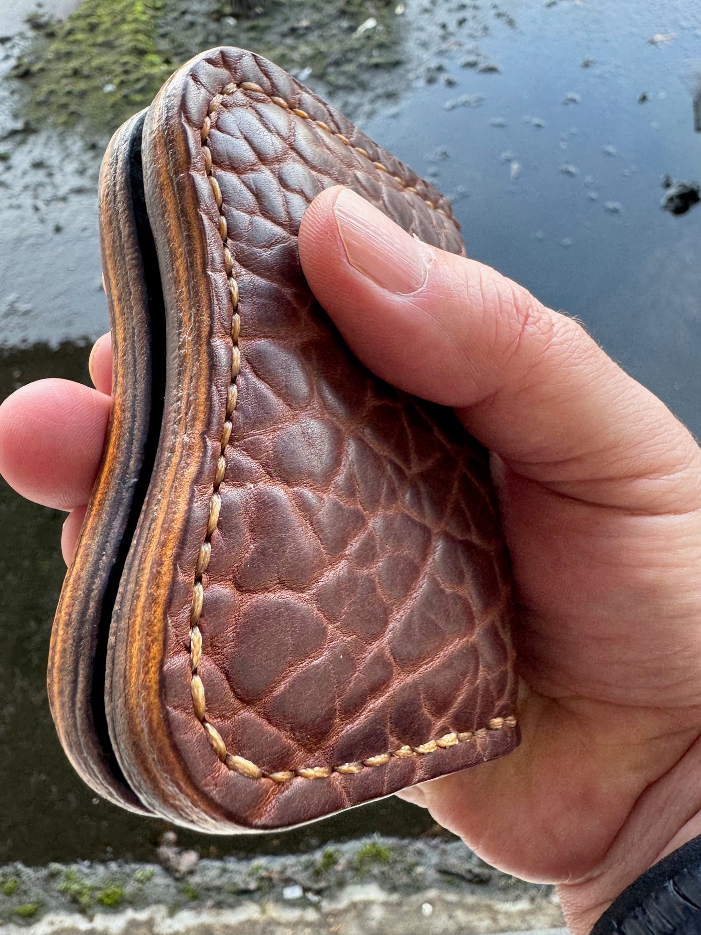 Bison and Horween Chromexcel Hip-Po