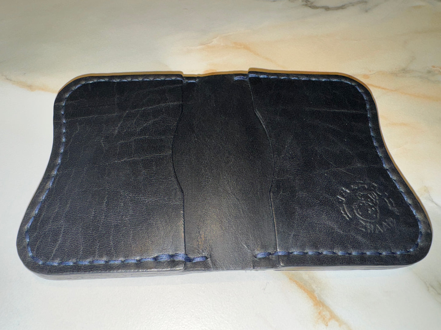 Black Hip-Po wallet in Horween Dublin